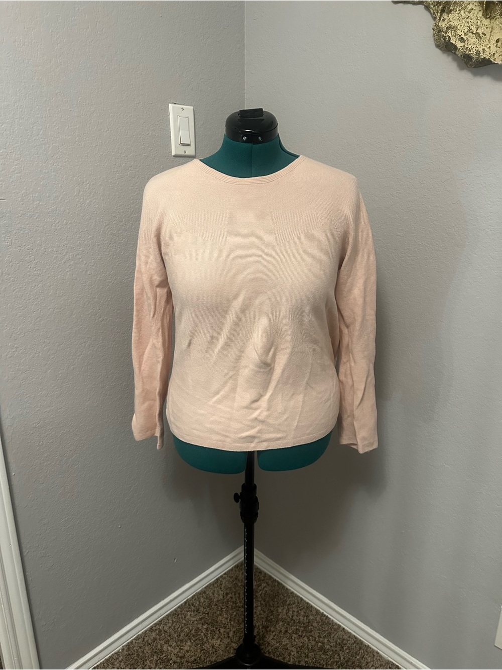 Uniqlo Pale Pink Knit Top